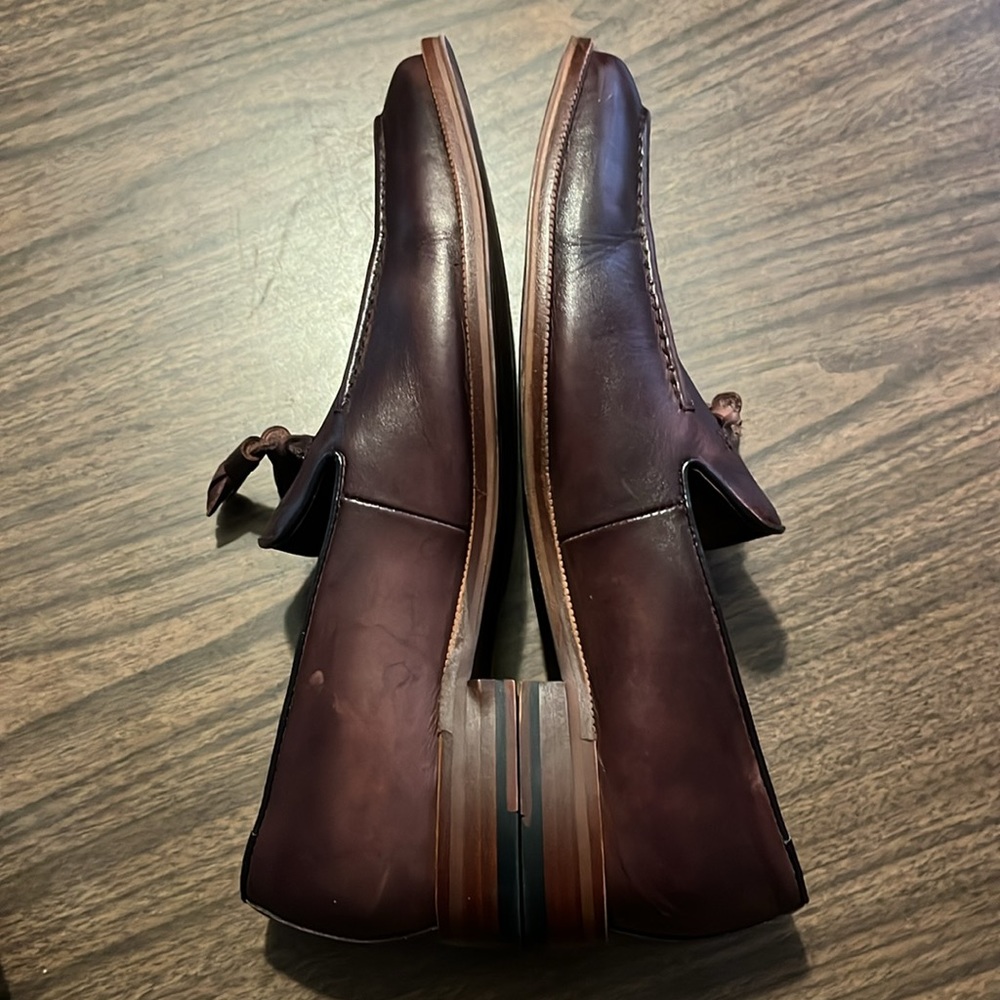 Blake McKay Size 8 Leather Tassel Loafers - Picture 4 of 7